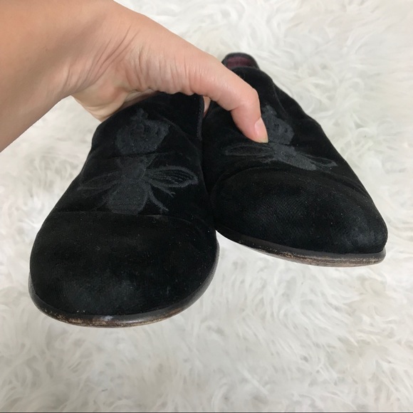 Dolce & Gabbana Men's Embroidered Velvet Slippers - Picture 7 of 8